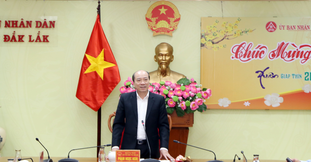 The Provincial People's Committee evaluates the situation before, during, and after the Lunar New Year of the Year of the Tiger 2024