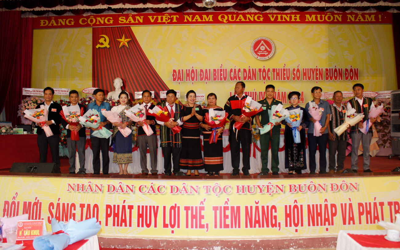 The Fourth Representative Conference of Ethnic Minorities in Buon Don District in 2024