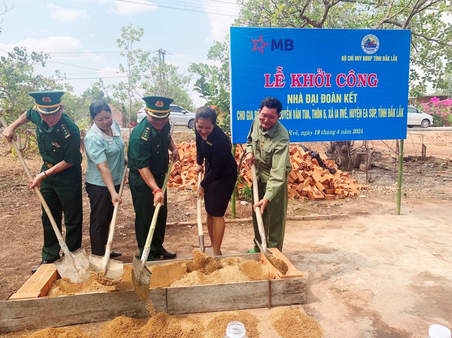 Commencement of Unity House Construction in Ia Rvê Border Commune