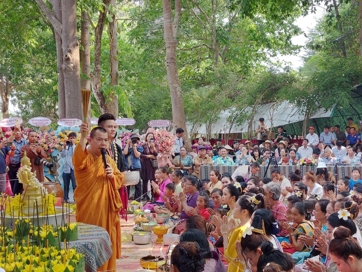 Unique Traditional Bunpimay Festival for Lao-Vietnamese People in Dak Lak