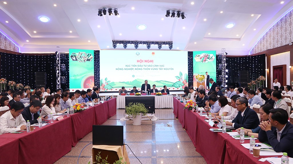 Conference on investment promotion in Agriculture and Rural Areas in the Central Highlands in 2024