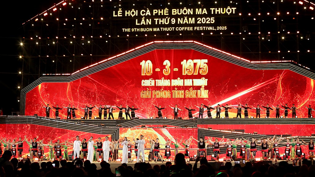 Opening Ceremony of the 9th Buon Ma Thuot Coffee Festival 2025.