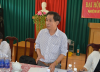 Giám sát tình hình triển khai các chính sách hỗ trợ học sinh ở khu vực có điều kiện kinh tế - xã hội đặc biệt khó khăn tại Trường THPT Nguyễn Thị Minh Khai xã Tân Tiến, huyện Krông Pắk. 