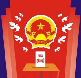 Đính chính khẩu hiệu tuyên truyền về bầu cử đại biểu Quốc hội khóa XIV và đại biểu HĐND các cấp nhiệm kỳ 2016-2021