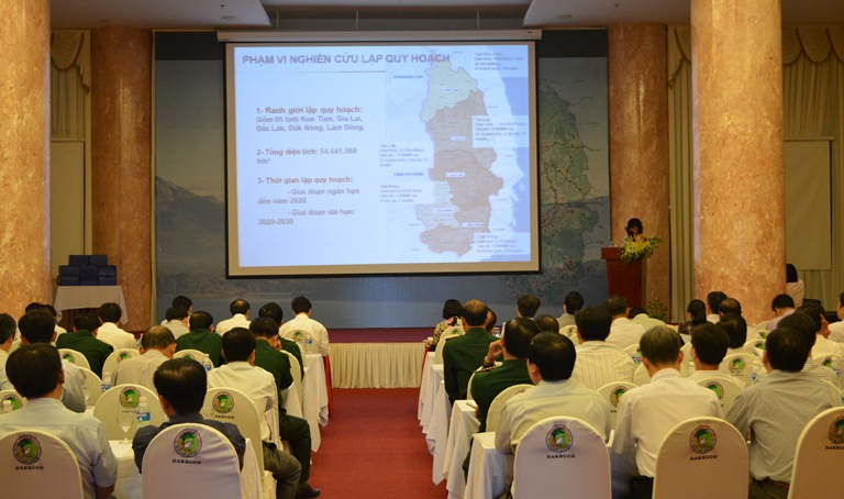Lễ công bố quy hoạch xây dựng vùng Tây Nguyên đến năm 2030.