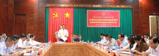 Công bố kết quả bầu cử và danh sách trúng cử đại biểu HĐND tỉnh khóa IX, nhiệm kỳ 2016-2021