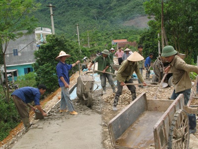 Tham mưu xác định khu vực đối với xã, thôn hoàn thành CT135