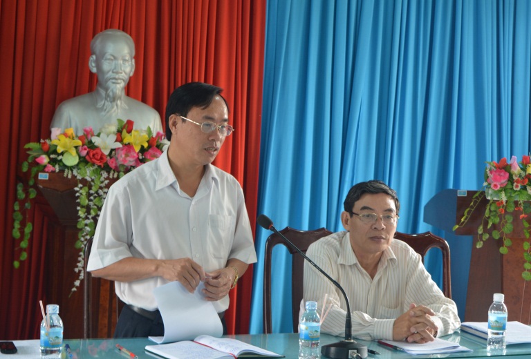 Kiểm tra kết quả 5 năm thực hiện chương trình xây dựng nông thôn mới trên địa bàn huyện M’Đrắk.
