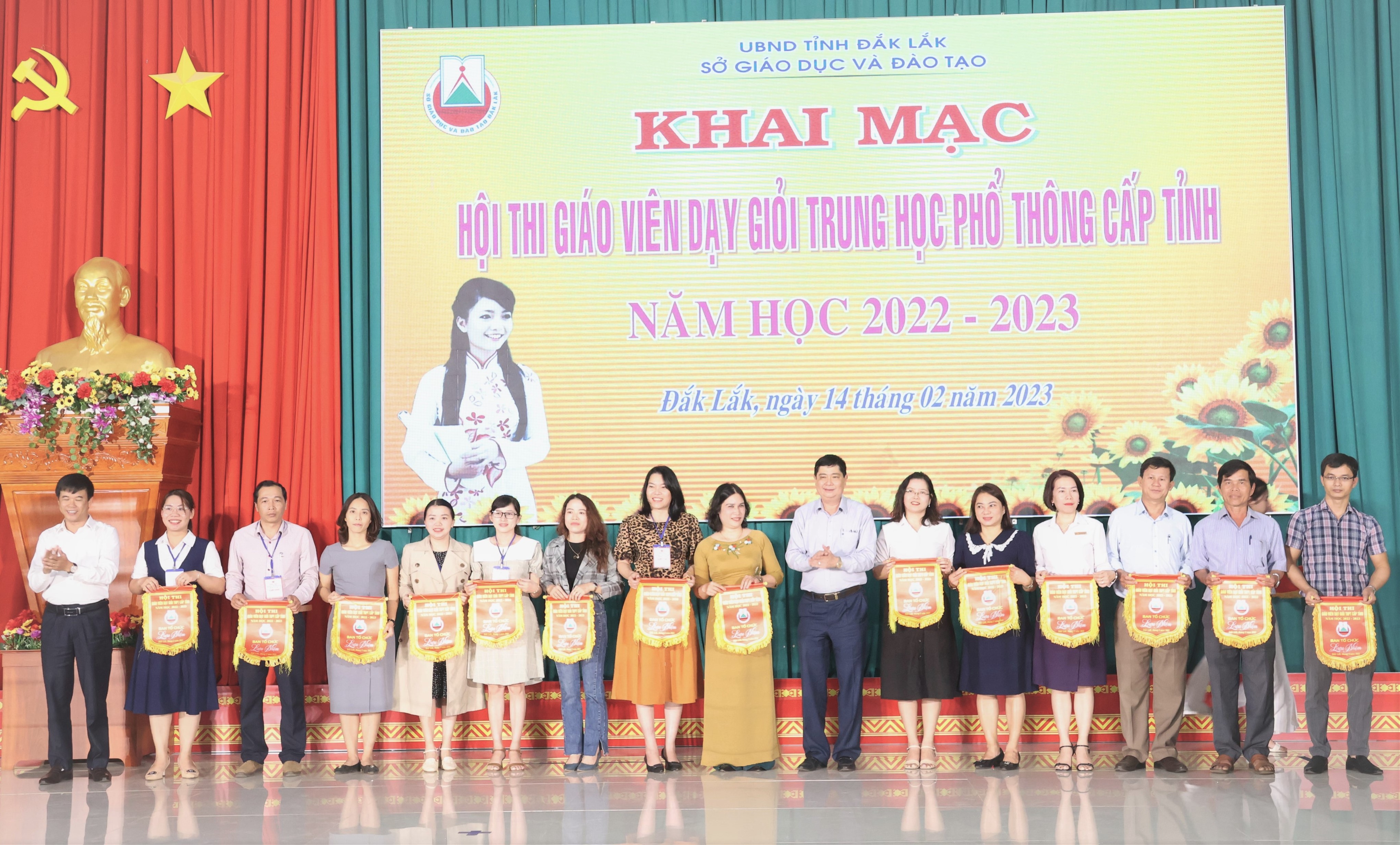 Khai mạc Hội thi giáo viên dạy giỏi THPT cấp tỉnh năm học 2022 - 2023