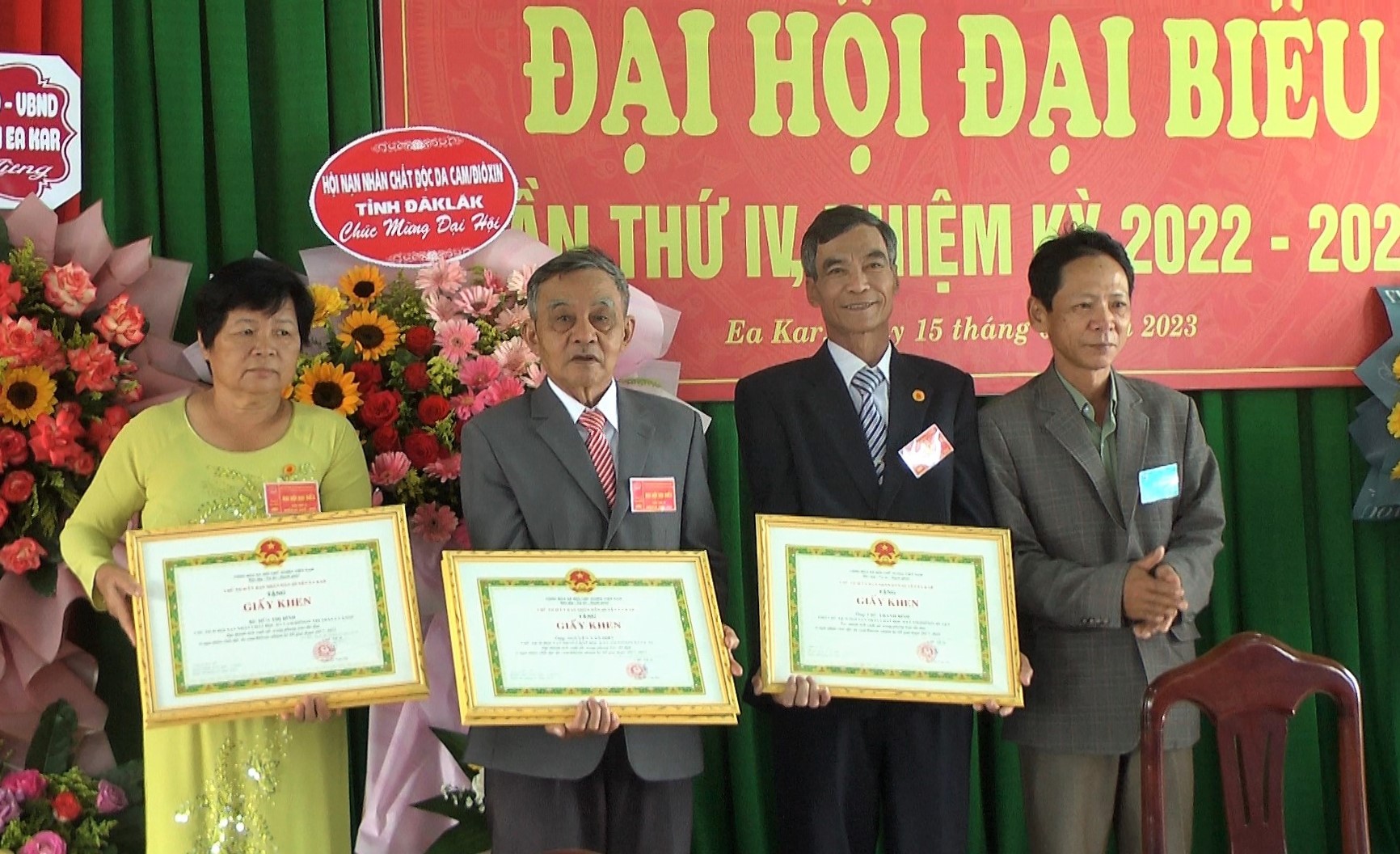 Đại hội đại biểu Hội nạn nhân chất độc da cam/đioxin huyện Ea Kar lần thứ IV, nhiệm kỳ 2022 -2027