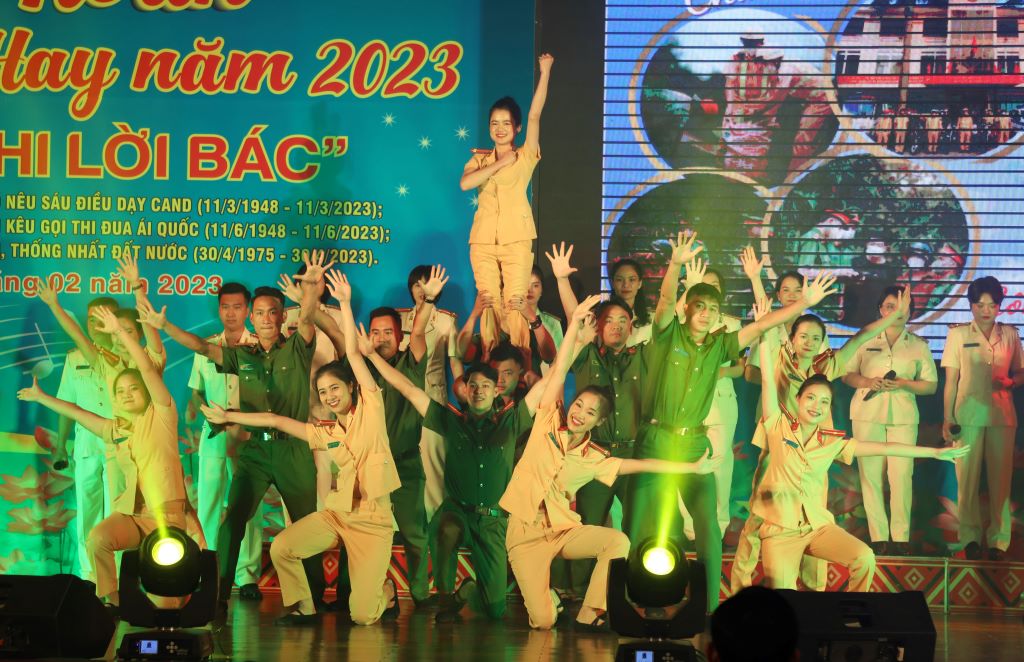 Liên hoan Giọng hát hay Công an tỉnh Đắk Lắk năm 2023