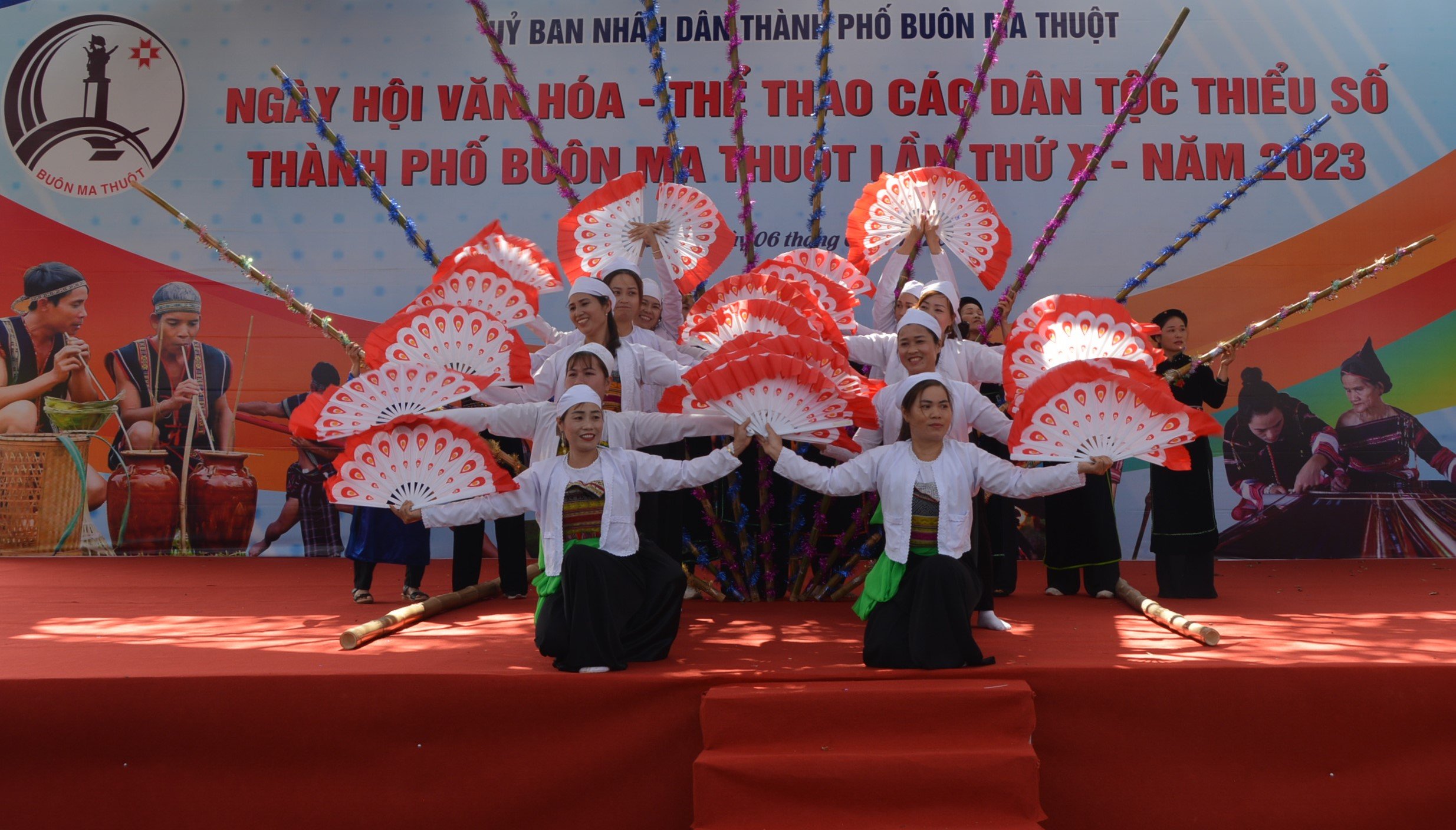 Khai mạc Ngày hội Văn hóa - Thể thao đồng bào các dân tộc thiểu số thành phố Buôn Ma Thuột lần thứ X năm 2023.