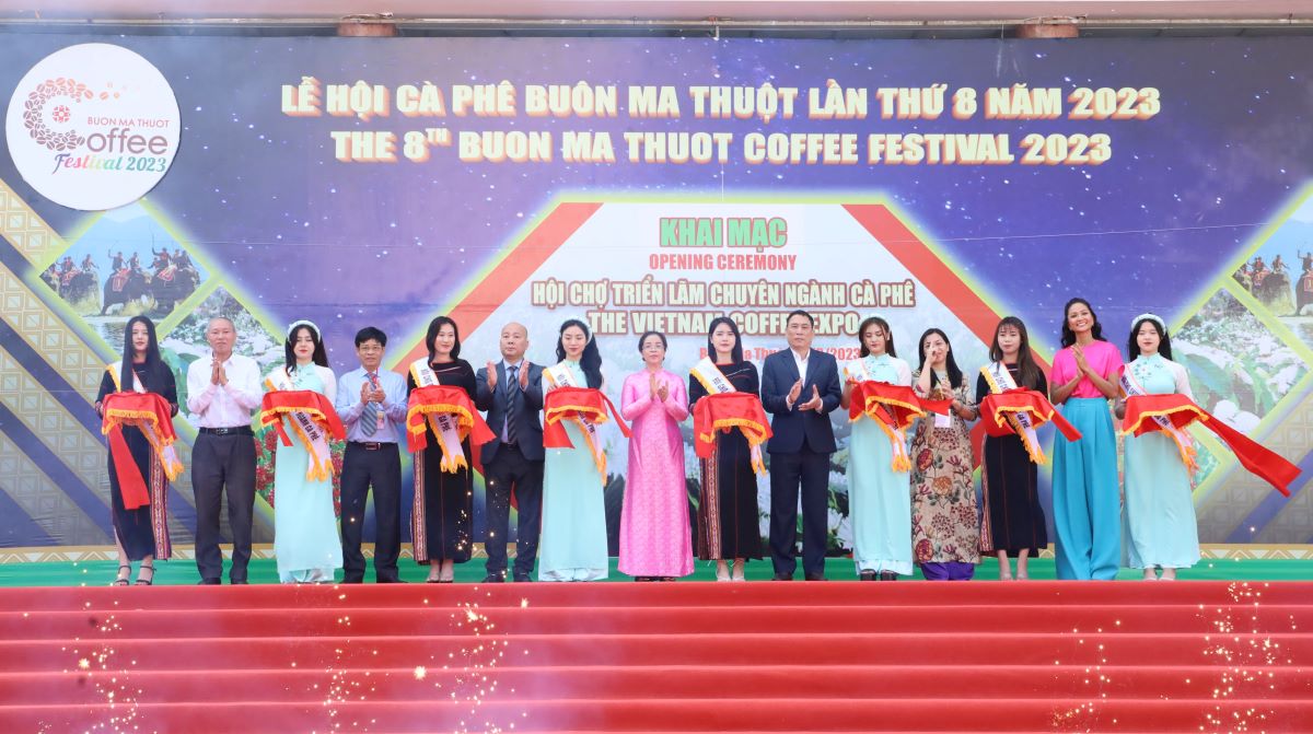 Khai mạc Hội chợ triển lãm chuyên ngành cà phê