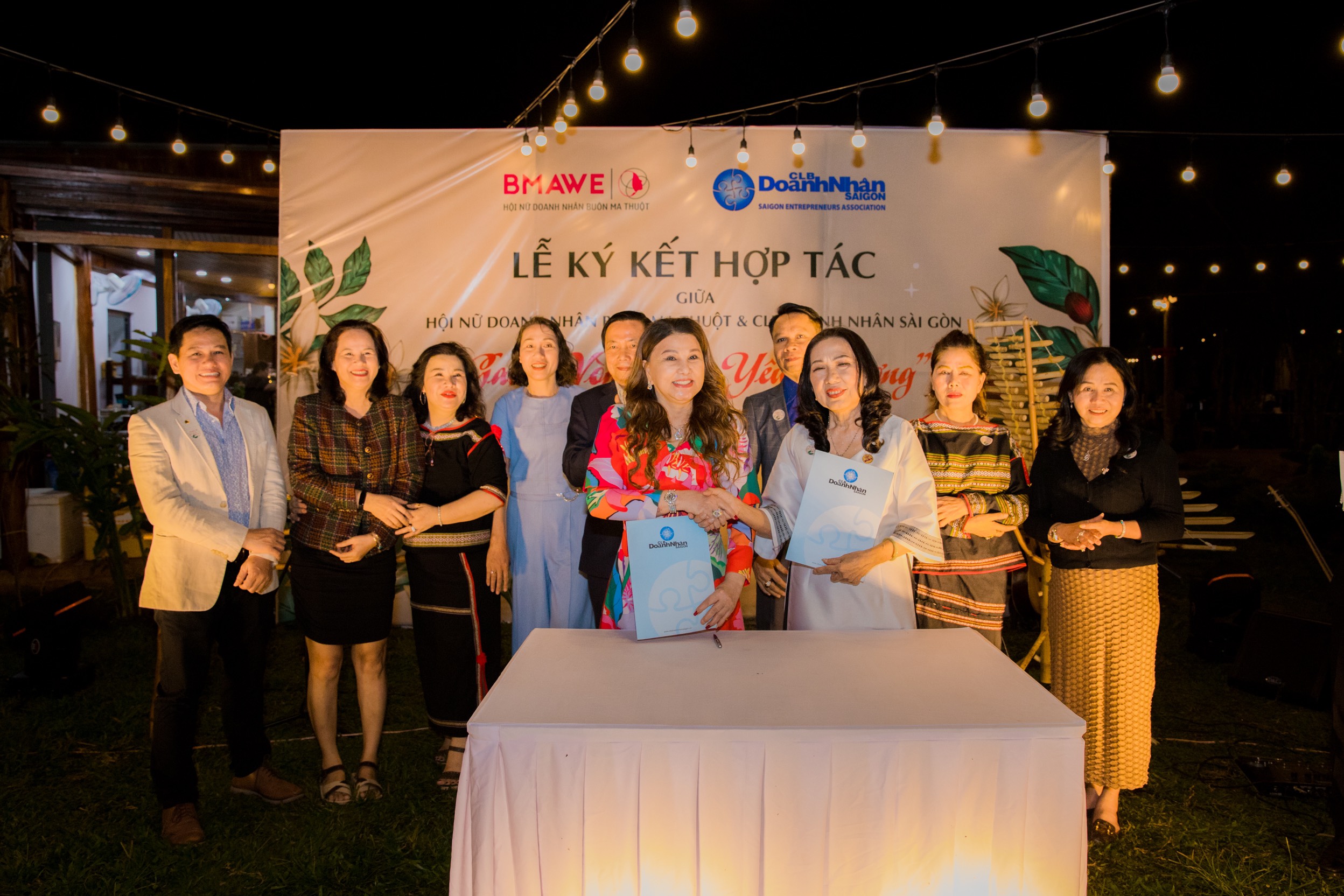Hội Nữ doanh nhân TP. Buôn Ma Thuột và Câu lạc bộ doanh nhân Sài Gòn ký kết hợp tác