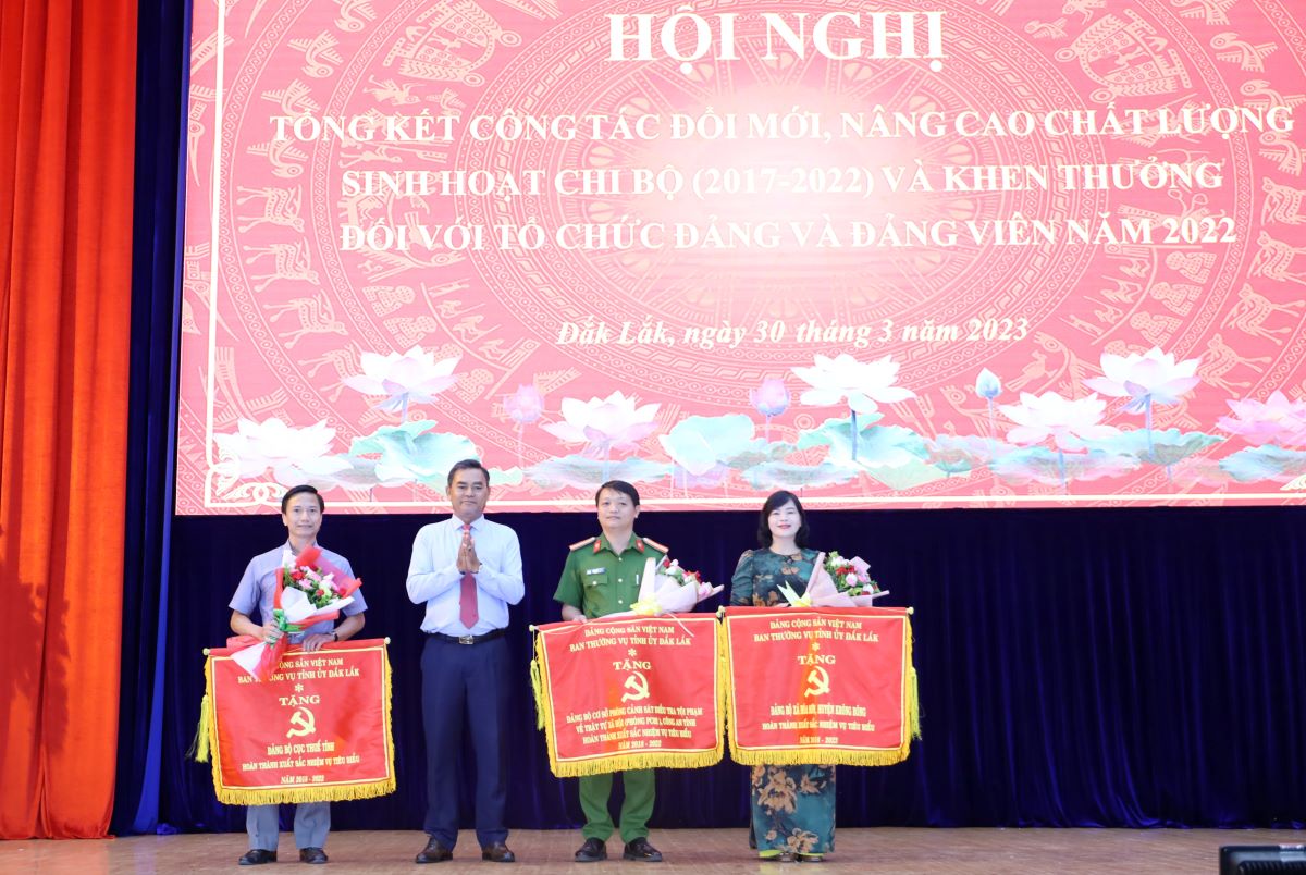 Tổng kết công tác đổi mới, nâng cao chất lượng sinh hoạt chi bộ