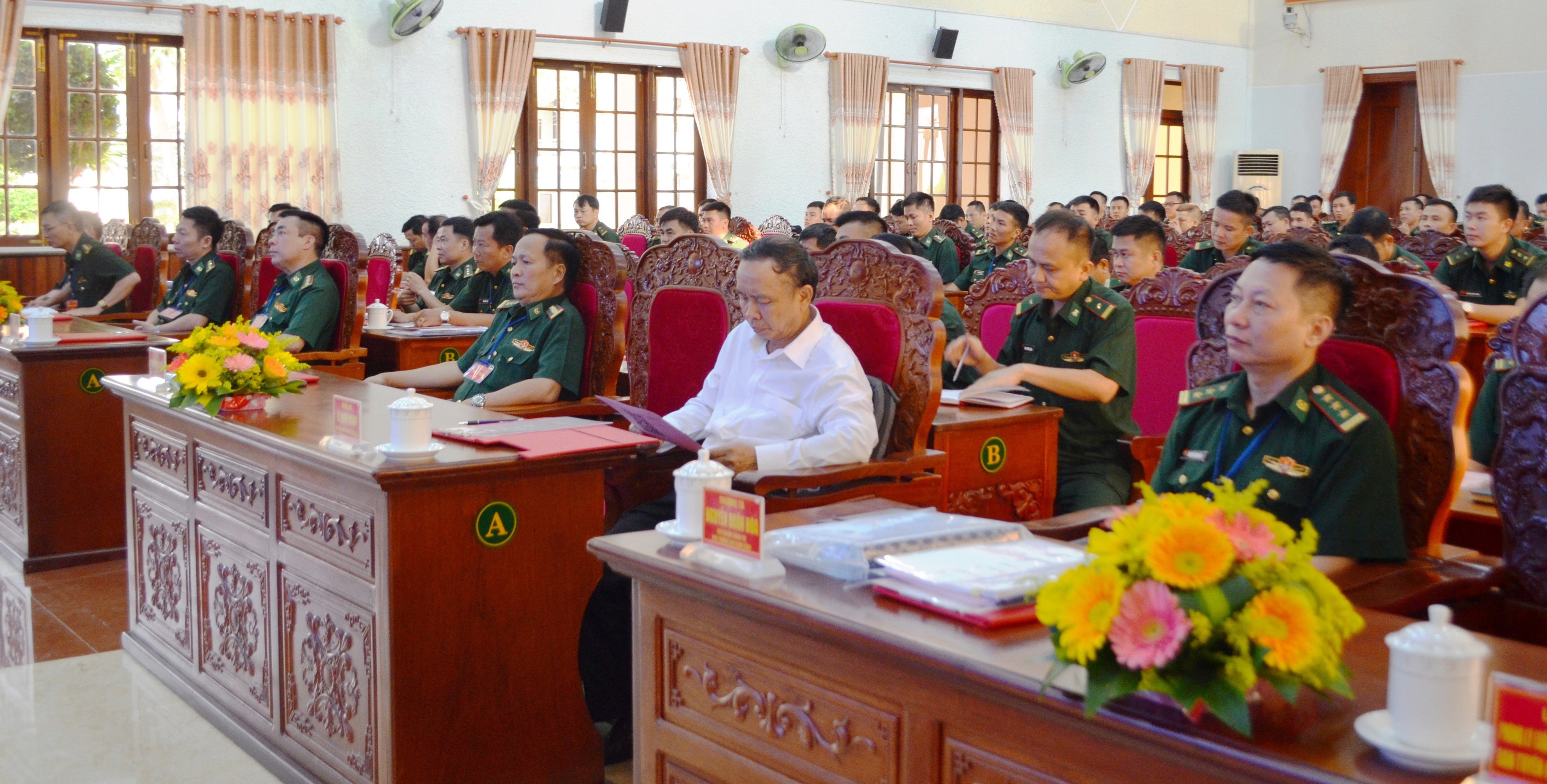 Bộ đội Biên phòng Đắk Lắk tổ chức hội thi cán bộ giảng dạy chính trị
