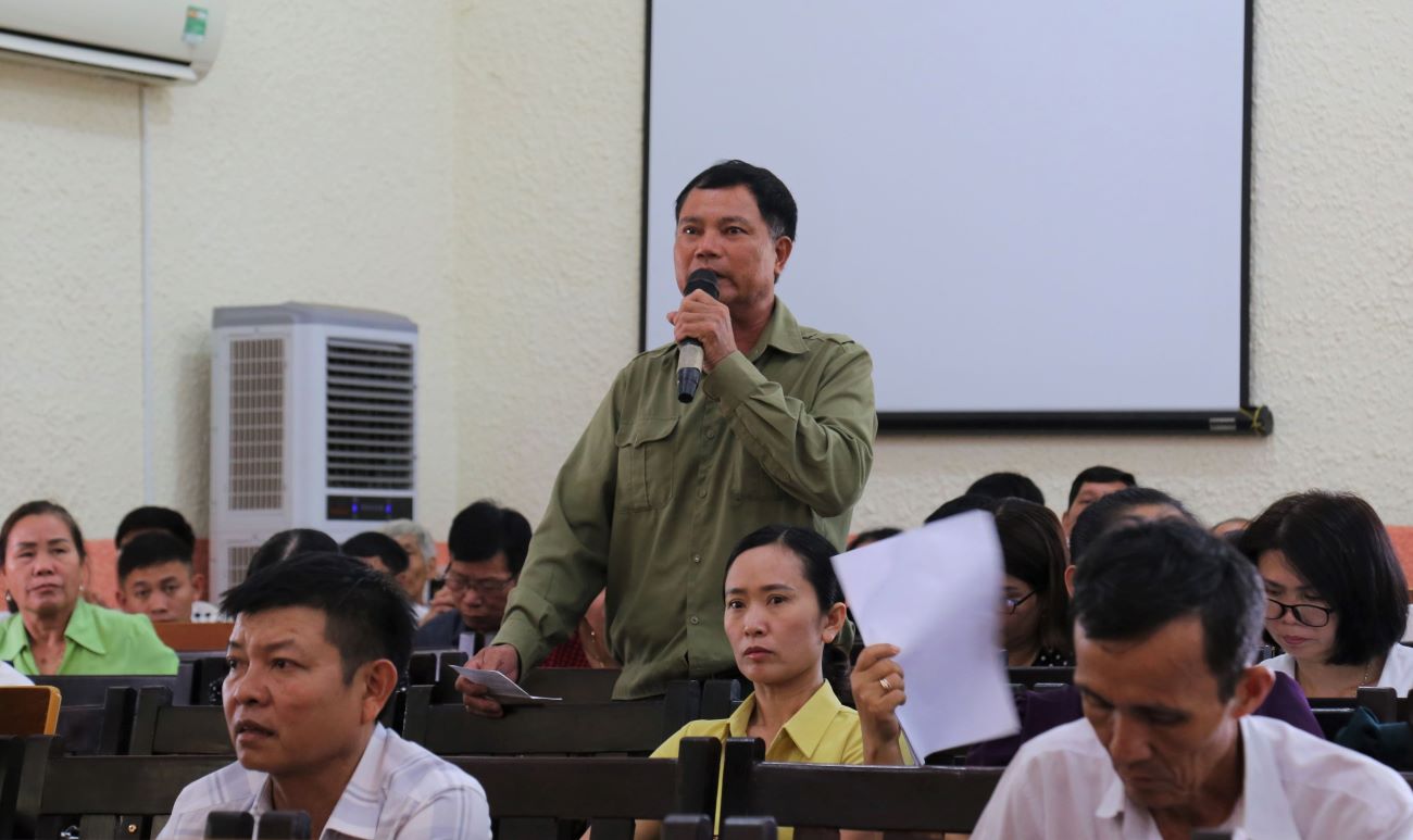 Đoàn Đại biểu Quốc hội tỉnh tiếp xúc cử tri huyện Buôn Đôn