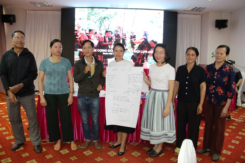 Tropenbos Việt Nam tập huấn phương pháp tiếp cận phát triển cộng đồng dựa vào nội lực – ABCD cho tỉnh Đắk Lắk