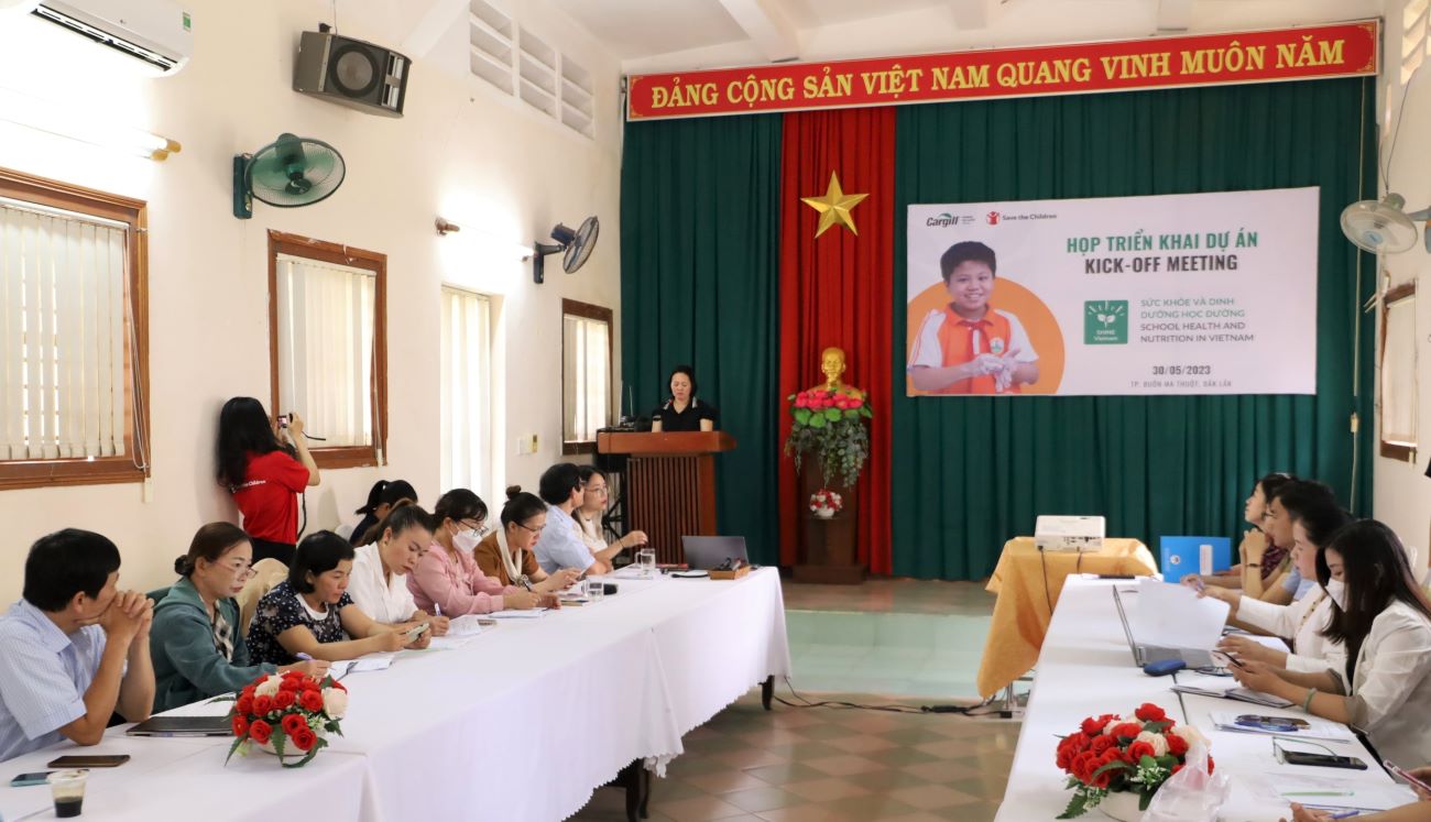 Triển khai Dự án hỗ trợ kỹ thuật Sức khỏe và Dinh dưỡng học đường