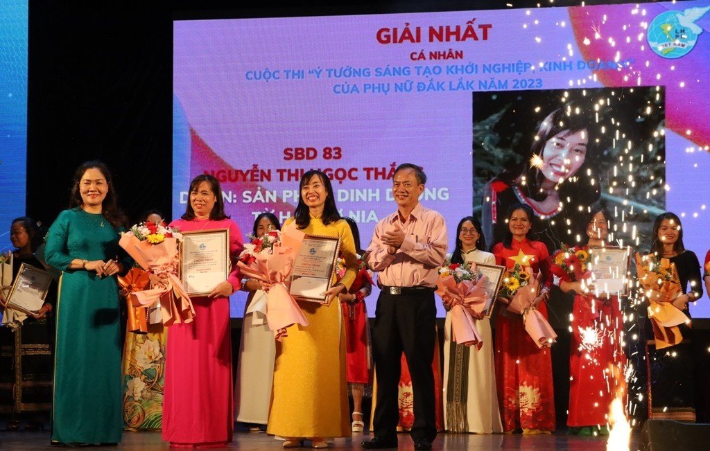 Chung kết Cuộc thi Ý tưởng sáng tạo khởi nghiệp kinh doanh của phụ nữ