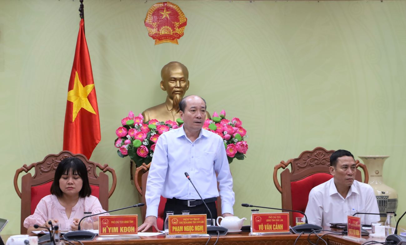 Thành viên UBND tỉnh thông qua các nội dung trình Kỳ họp HĐND tỉnh