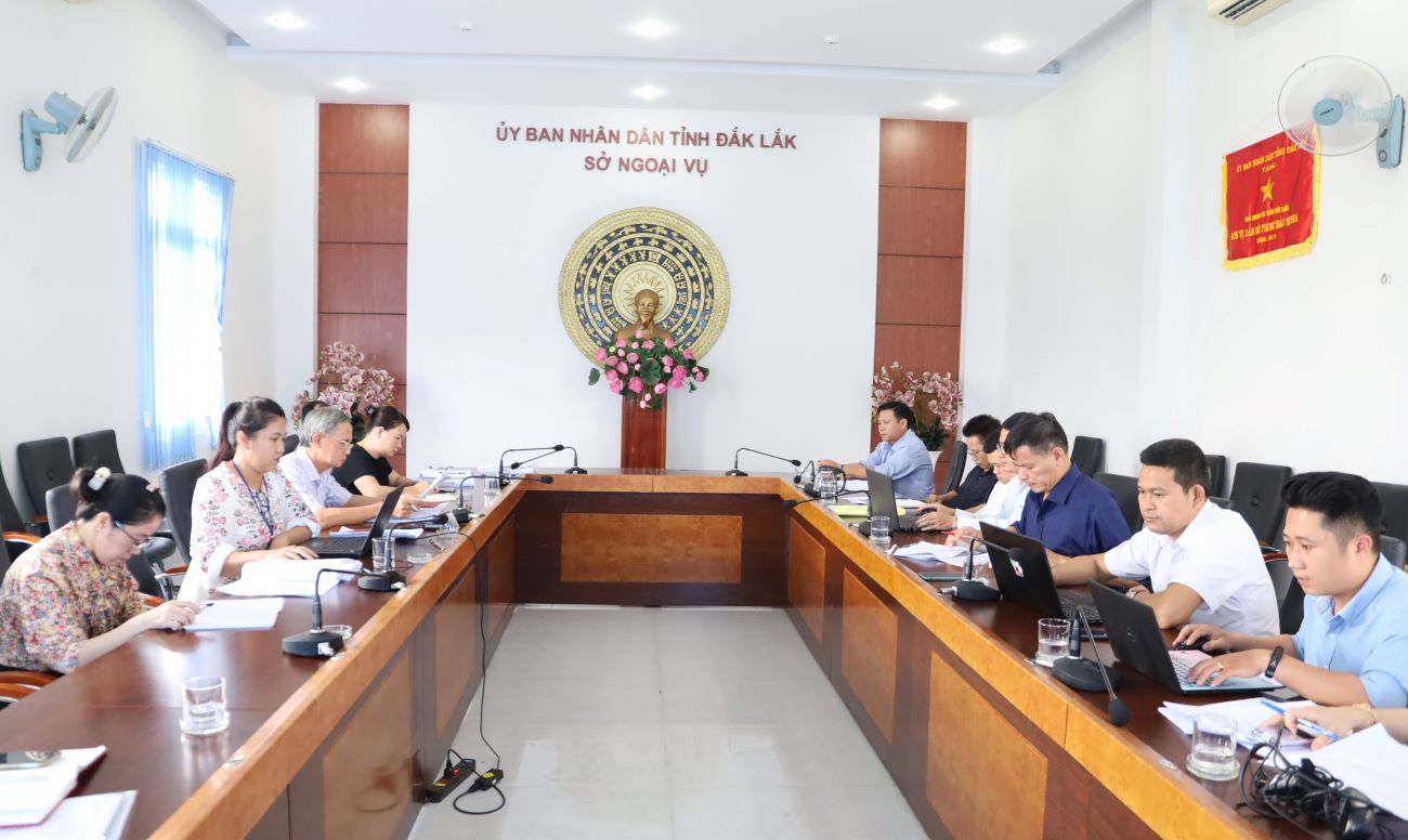 Kiểm tra công tác cải cách hành chính tại Sở Ngoại vụ