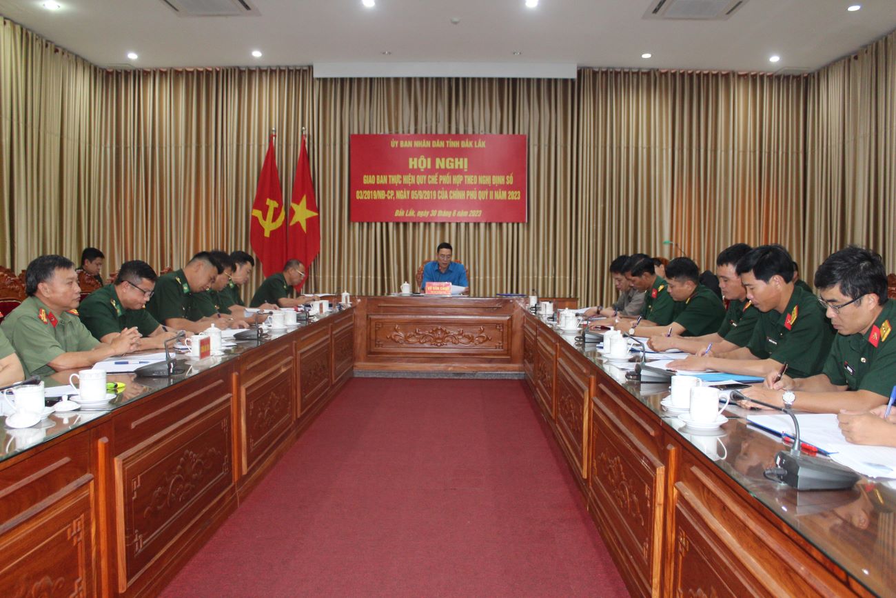 Tăng cường phối hợp chặt chẽ, giữ vững an ninh chính trị, trật tự an toàn xã hội trên địa bàn