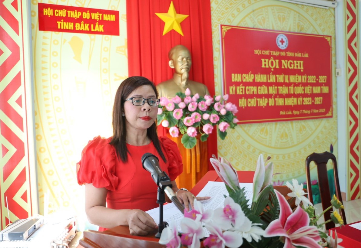 Triển khai công tác Hội và phong trào Chữ thập đỏ 6 tháng cuối năm 2023