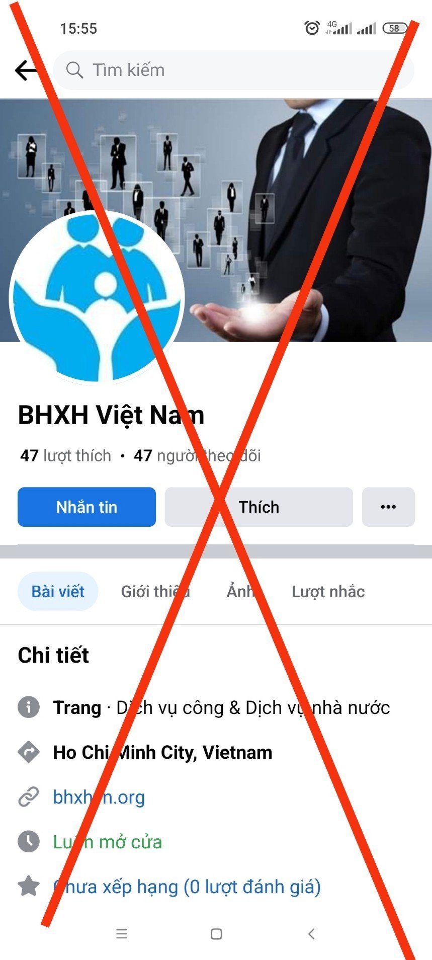 Đắk Lắk: Cảnh báo Fanpage giả mạo BHXH Việt Nam để lừa đảo chiếm đoạt tài sản