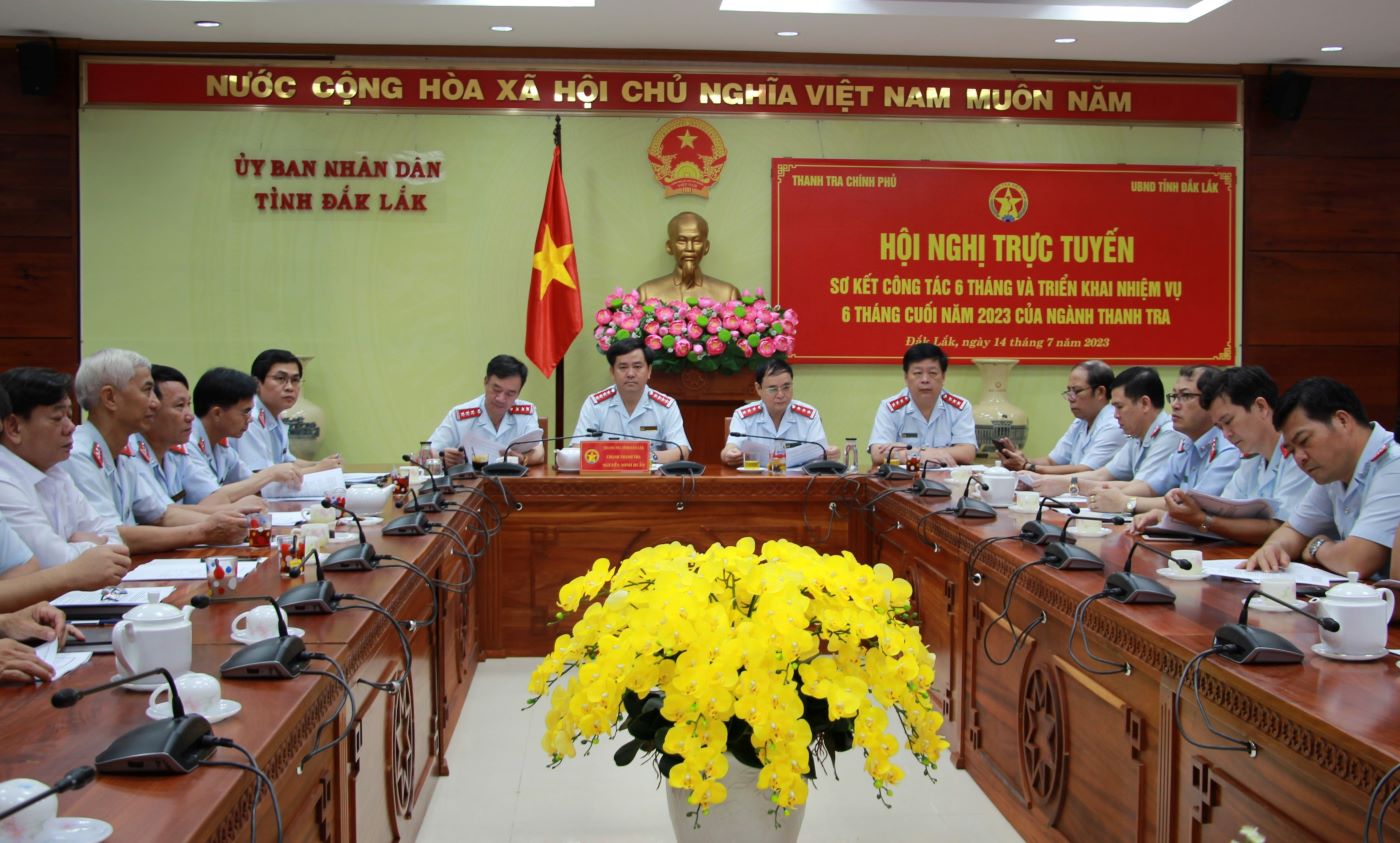 Ngành Thanh tra triển khai nhiệm vụ 6 tháng cuối năm 2023