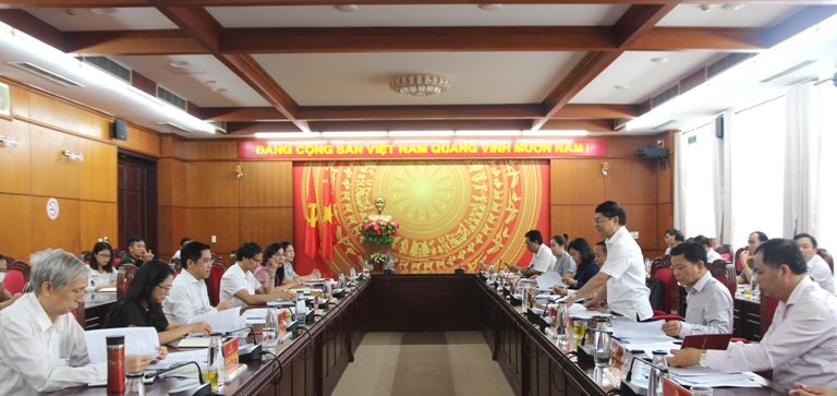 Đoàn công tác của Học viện Chính trị quốc gia Hồ Chí Minh làm việc với Thường trực Tỉnh ủy Đắk Lắk