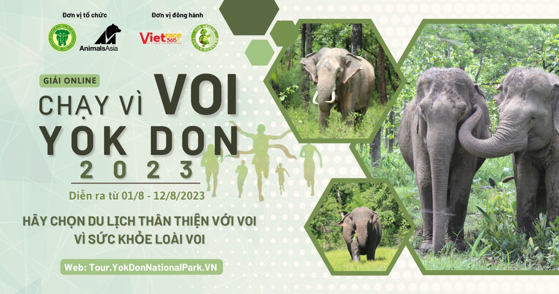 Giải online “Chạy vì loài voi Yok Don” lần 2 – 2023