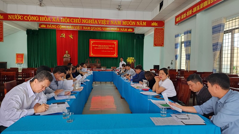 Kiểm tra công tác quản lý nhà nước về di sản văn hóa tại huyện Krông Năng