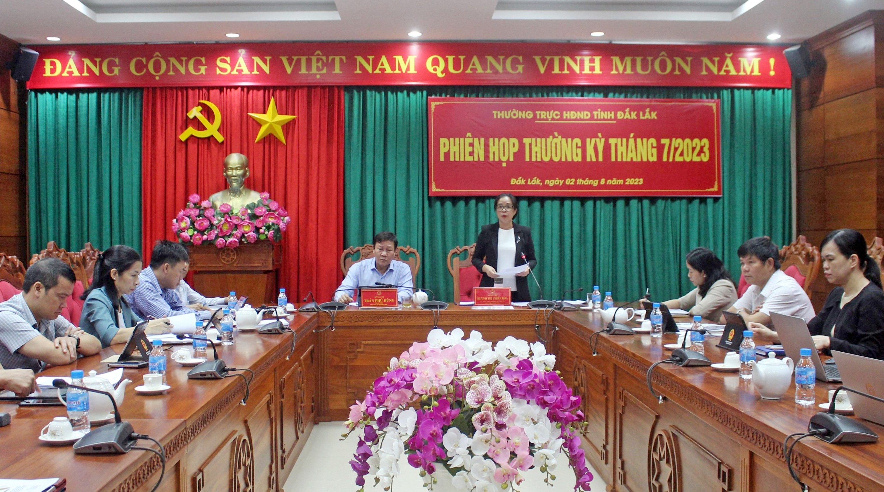 Thường trực HĐND tỉnh họp phiên thường kỳ tháng 7/2023