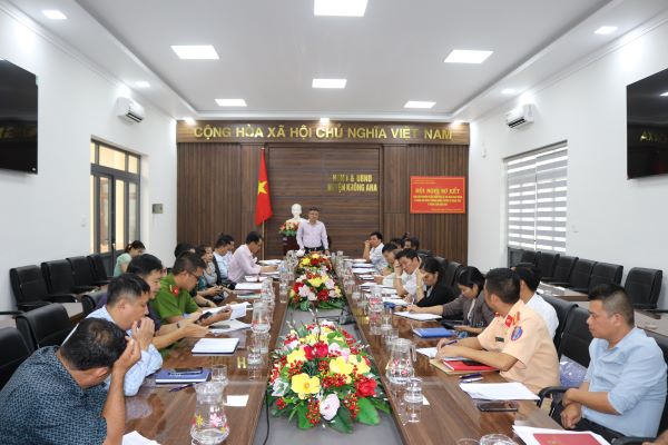 Huyện Krông Ana triển khai công tác bảo đảm trật tự an toàn giao thông 6 tháng cuối năm 2023