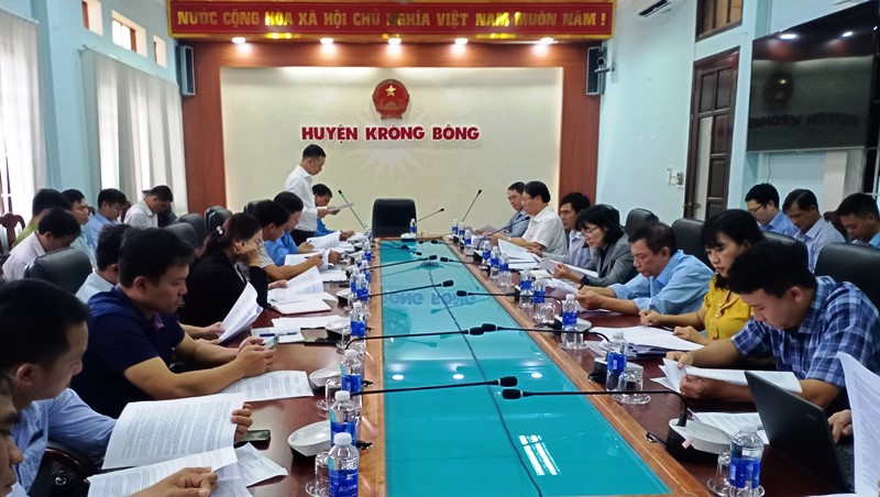 Kiểm tra công tác quản lý về di sản văn hóa, tôn tạo và phát huy giá trị di tích lịch sử tại huyện Krông Bông