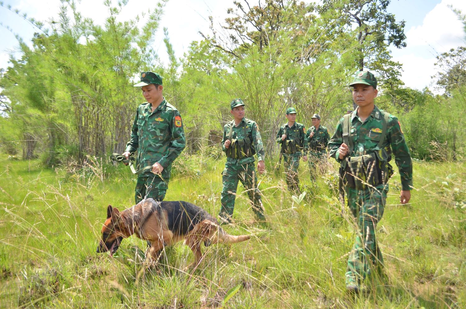 Bộ đội Biên phòng Đắk Lắk tăng cường bảo vệ biên giới, địa bàn trong dịp lễ Quốc khánh 2/9