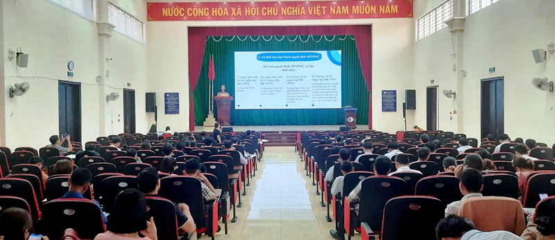 Tập huấn nghiệp vụ thi hành pháp luật về xử lý vi phạm hành chính năm 2023