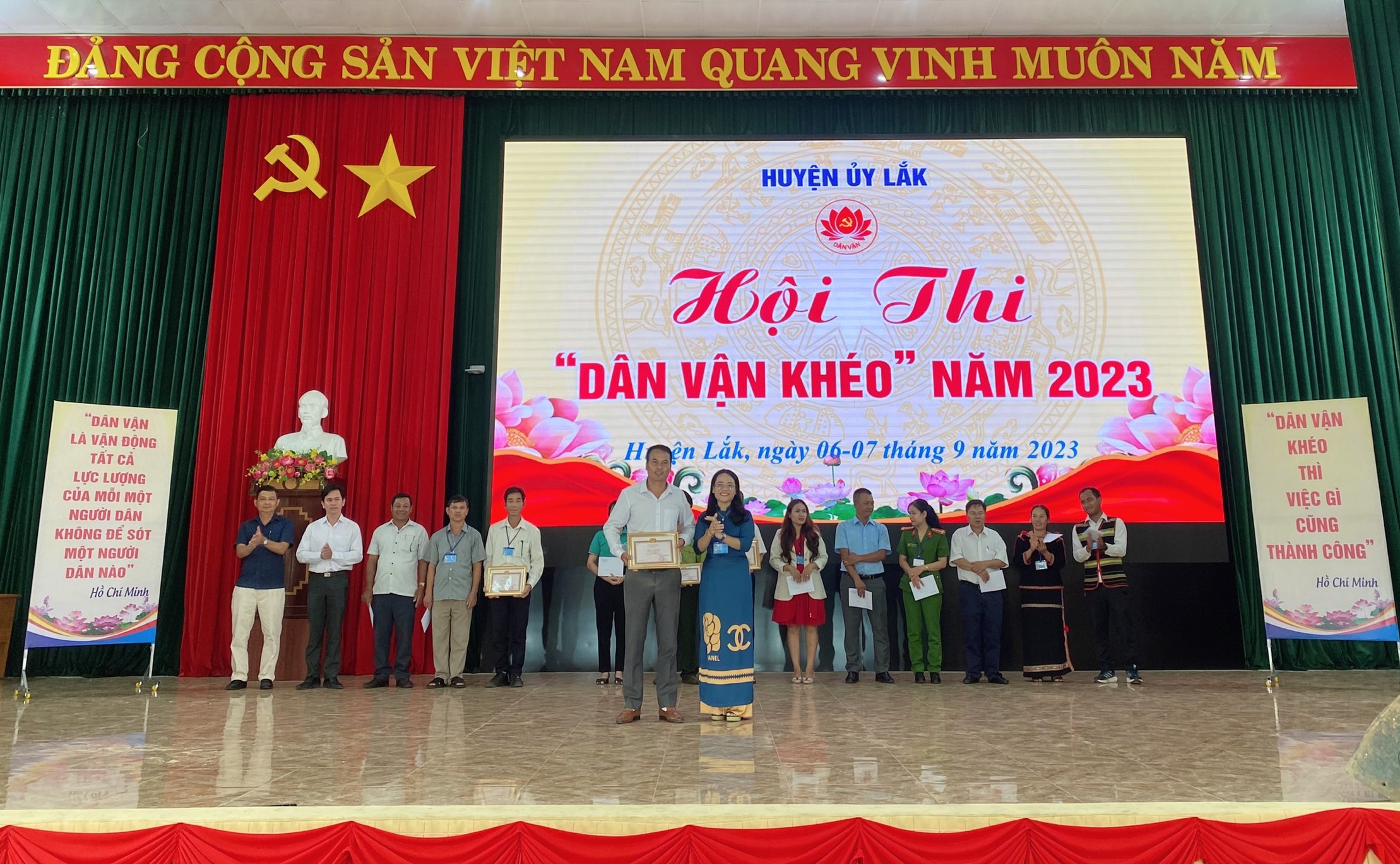 Hội thi Dân vận khéo huyện Lắk năm 2023