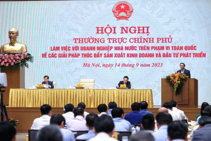 Chung sức đồng lòng tháo gỡ khó khăn, vượt qua thách thức, đẩy mạnh đầu tư phát triển doanh nghiệp Nhà nước