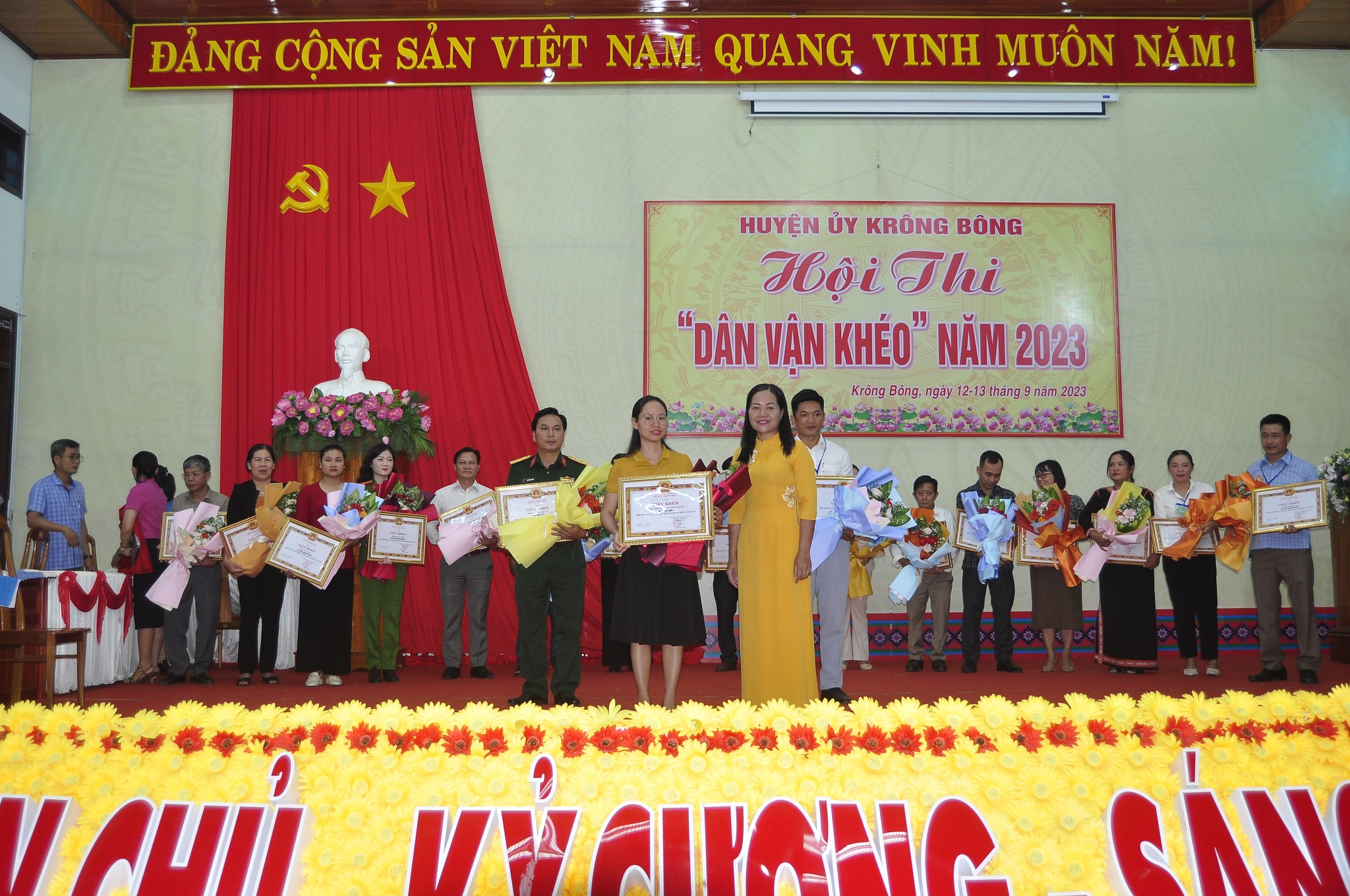 Hội thi “Dân vận khéo” huyện Krông Bông năm 2023