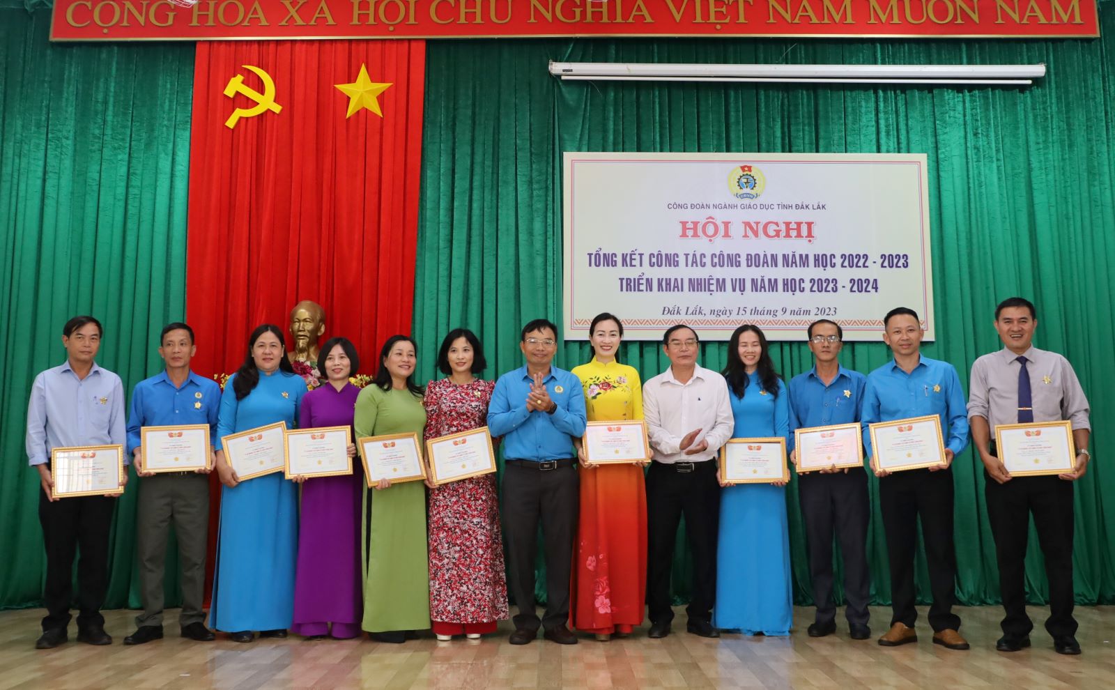 Công đoàn ngành Giáo dục tỉnh Đắk Lắk tổng kết công tác năm học 2022-2023