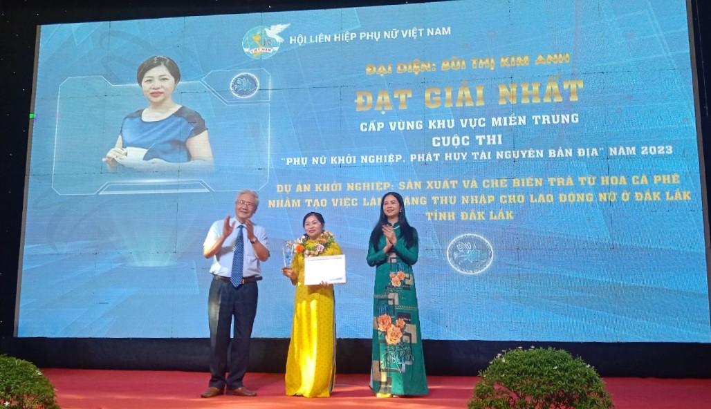 Đắk Lắk đạt giải Nhất vòng chung kết cấp vùng khu vực miền Trung Cuộc thi phụ nữ khởi nghiệp năm 2023