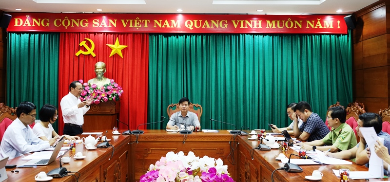 UBND tỉnh làm việc với Trung tâm nghiên cứu Lâm nghiệp nhiệt đới Việt Nam