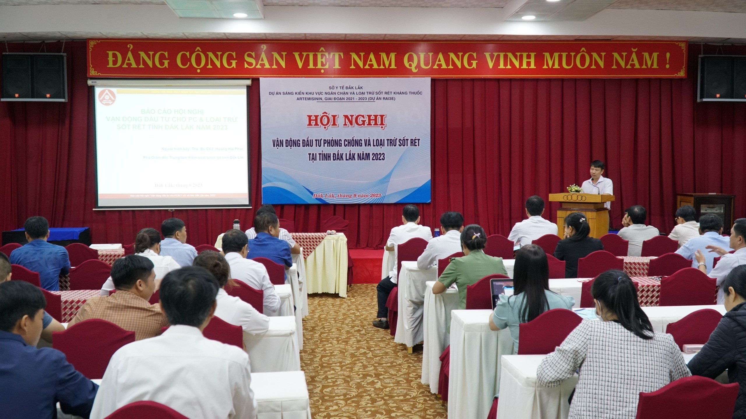 Vận động đầu tư phòng chống và loại trừ sốt rét tại tỉnh Đắk Lắk năm 2023