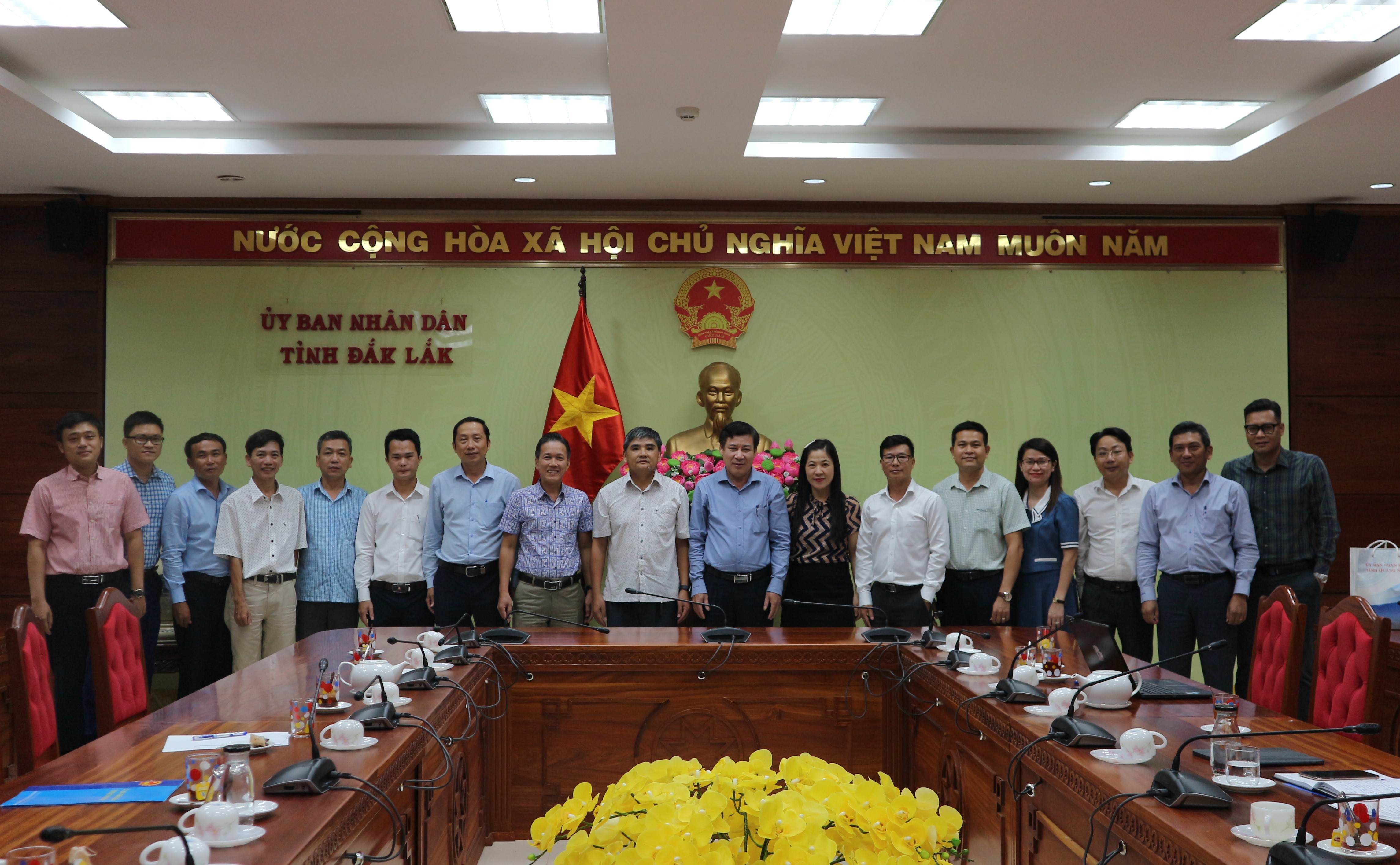 Đoàn Công tác của Văn phòng UBND tỉnh Quảng Ngãi học tập kinh nghiệm tại tỉnh Đắk Lắk
