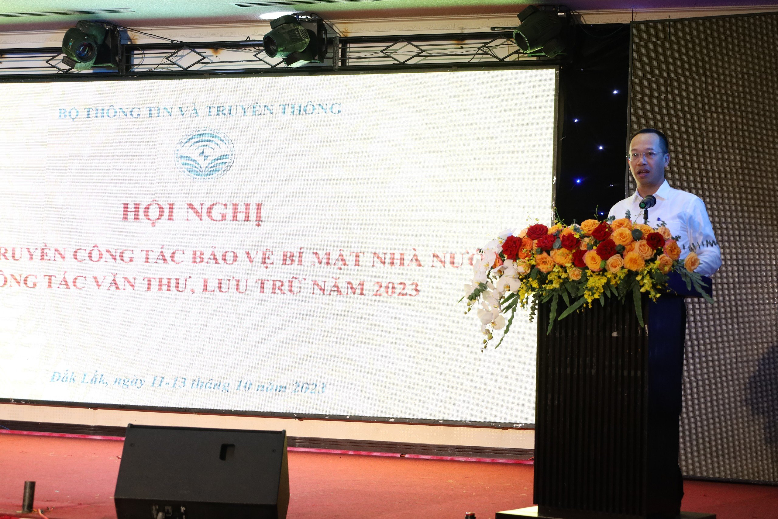 Bộ Thông tin và Truyền thông tập huấn về công tác bảo vệ bí mật nhà nước, văn thư, lưu trữ năm 2023