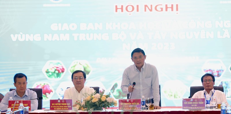 Hội nghị Giao ban Khoa học và Công nghệ  vùng Nam Trung Bộ và Tây Nguyên lần thứ XVI