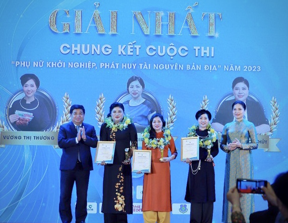 Hội viên phụ nữ tỉnh Đắk Lắk giành giải Nhất tại Cuộc thi Phụ nữ khởi nghiệp năm 2023