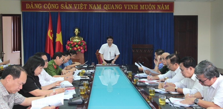 Giao ban công tác Nội chính, phòng chống tham nhũng, tiêu cực quý III năm 2023